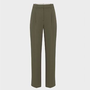 Aritzia Wilfred Effortless pants crepette olive size 10 regular